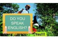 We speak English!